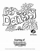 Scout Coloring Daisy Girl Pages Scouts Sheets Law Daisies Girls Petals Brownie Color Printables Printable Leader Cookies Template Promise Troop sketch template