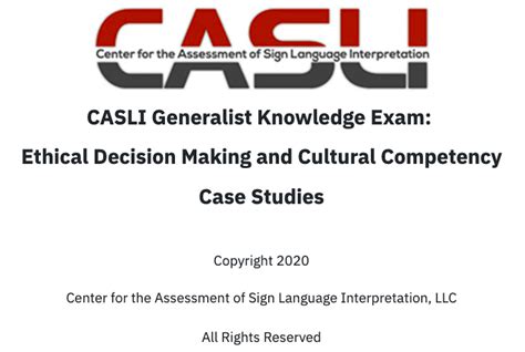 sample case studies answers casli resources
