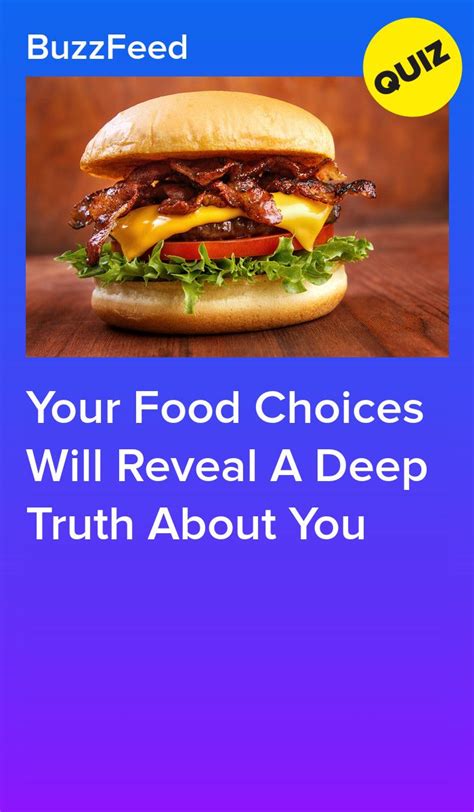 food choices  reveal  deep truth   quizzes food quizzes  fun random