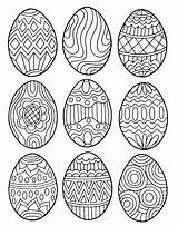 Easter Hospers Eggs sketch template