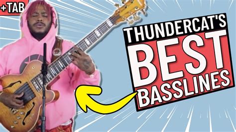 top  thundercat bass lines  tab youtube