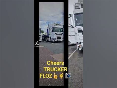 spotted trucker floz  thurrock services truckspotting scaniav trucks attruckerfloz youtube