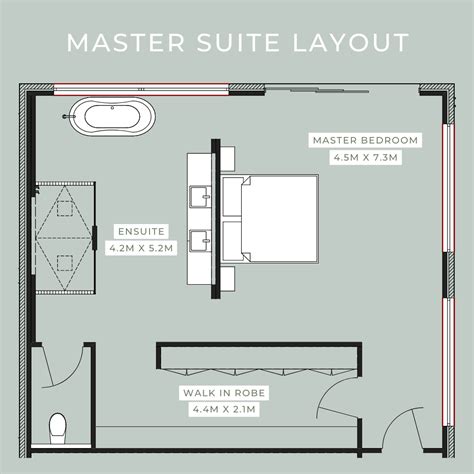 master suite floor plans   day spa vibe oak  orange