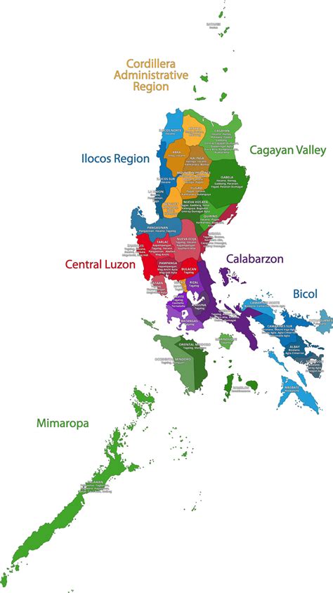 Map Of Luzon Ethnic Groups Of The Philippines