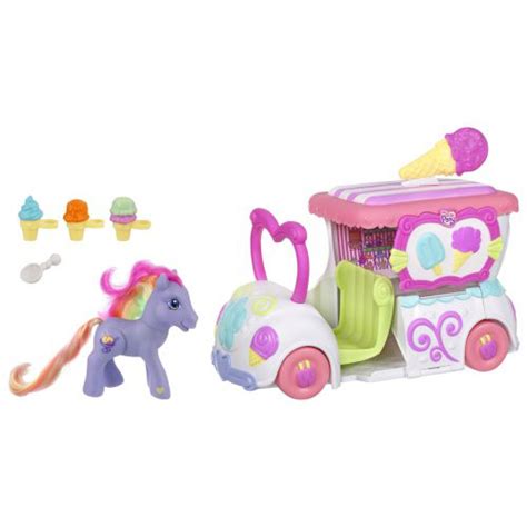 mlp vehicle playsets ice cream dream supreme  ponies mlp merch