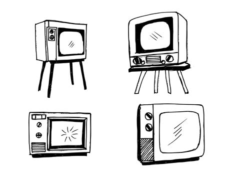 television drawing png transparent onlygfxcom