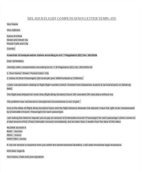 complaint letter examples  ms word apple pages google