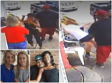 georgia couple who allegedly beat restaurant owner and her daughter turn themselves in to police