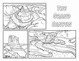 Coloring Pages Canyon Grand Printable Coloringcafe National Kids Board Pdf Sheets Choose Adult Park Doodle sketch template