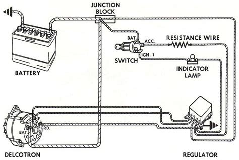 dodge voltage regulator wiring