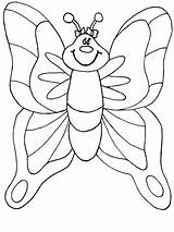 Coloring Butterfly Pages Pre Preschool Sheets Printables Kids Color Butterflies Colouring Printable Moth Number Kinder Cartoon School Animal Manners Girls sketch template
