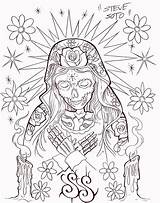 Calaveras Mexicanas Skull Chicano Calavera Imperdible Especial Margarita Soto Caravelas sketch template
