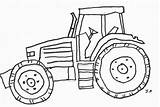 Coloring Tractor Pages Print Comments sketch template