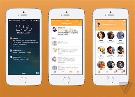 meet swarm foursquares ambitious plan  split  app    verge