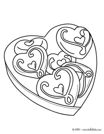 heart box coloring page valentines day coloring page valentines day