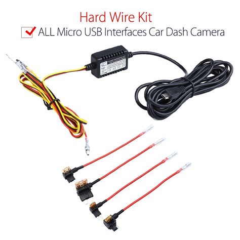 hardwire kit universal micro usb hardwire fuse kit    power