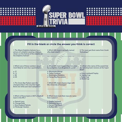 images  printable nfl trivia questions  answers printable