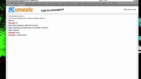 Omegle Talk To Strangers [hd] Youtube
