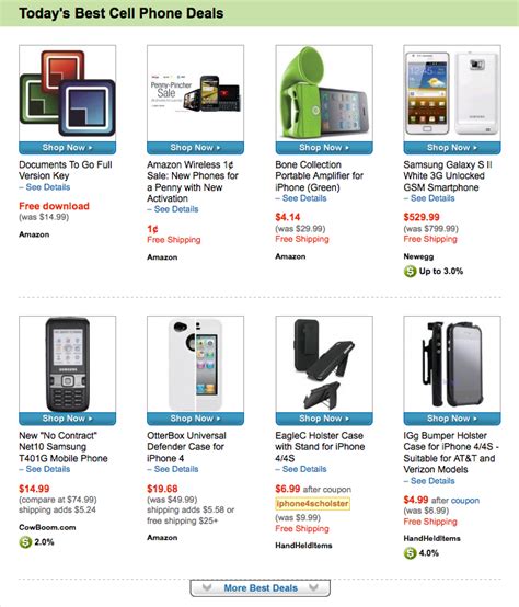 smartphone deals coupons featured  fatwallets  cell phone store
