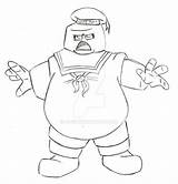 Stay Puft Marshmallow Man Ghostbusters Coloring Pages Drawing Template sketch template