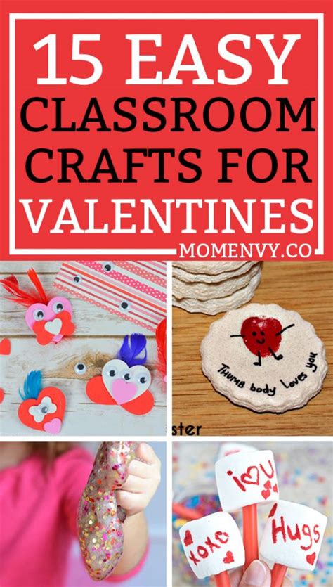 valentines day crafts for classroom pinterest mom envy