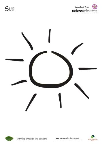 sunshine outline teaching resources