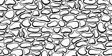 Stone Monochrome Giunte Parete Reticolo Pietra Monocromatico Senza Pebbles Texture Illustrazione sketch template