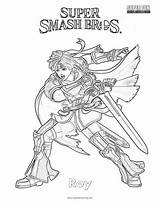 Smash Coloring Super Roy Brothers Bros Pages Fun sketch template