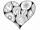 Coloring Mia Pages Printable Printables sketch template
