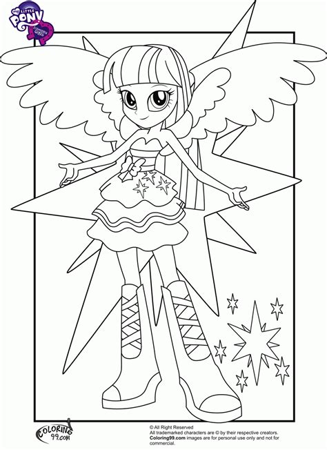 pony coloring pages rainbow dash equestria girls