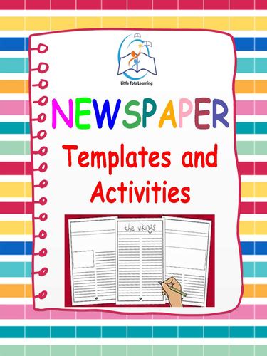 newspaper activities lesson plans  templates teaching resources