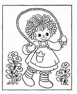Ann Raggedy Coloring Pages Getdrawings sketch template