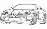 Luxe Coloring Voiture Coloriage Cars Mercedes Used Pages sketch template