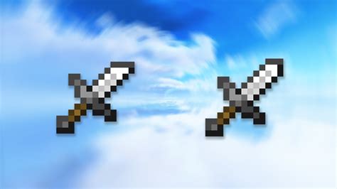 minecraft  sword overlay youtube