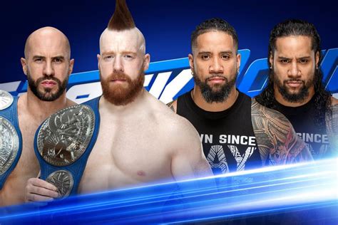 usos  wrestle smackdown tag team champions  shot