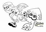 Splatoon Coloring Pages Inkling Print 塗り絵 キャラクター イラスト Nintendo Girl Coloringpagesfortoddlers Squid Sheets Colouring Printable Colors Ages Popular sketch template