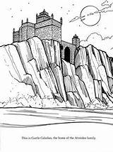 Coloring Dune Herbert Book Frank Books Sci Fi Pages Fandoms Tolkien Castle sketch template