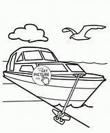 Coloring Dock Designlooter Transportation Yacht Printables Pages Kids sketch template