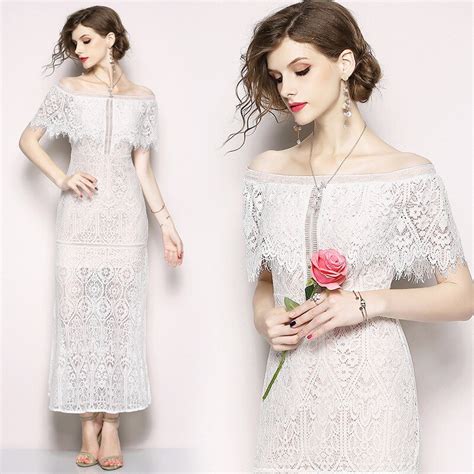 Buy White Full Lace Wedding Dresses
