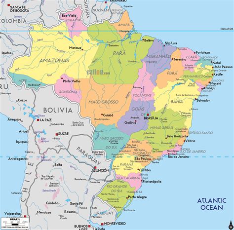 maps of brazil map library maps of the world