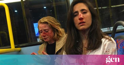lesbian couple beaten by gang of four after refusing to