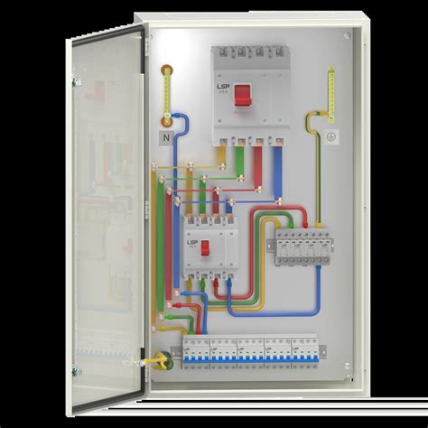 surge protective device installation  wiring diagram lsp