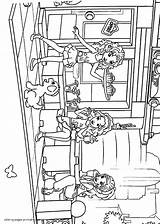 Lego Friends Coloring Pages Printable Caf Girls Print Look Other Pets Logo sketch template