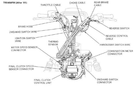 wiring diagram honda foreman