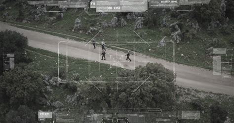 military drone camera priezorcom