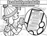 Coloring Bullying Pages Bully Colouring Cyber Poster Drawing Bystander Buddy Dont Kids Sheets Getdrawings Don Posters sketch template