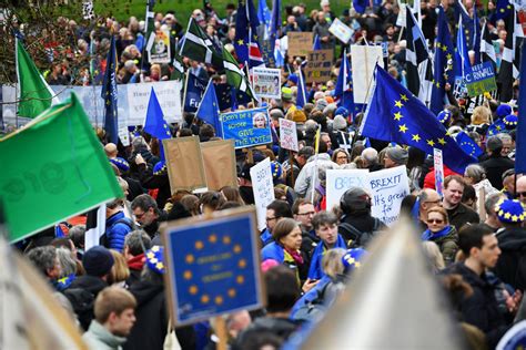 brexit march london   news route updates  pictures  todays peoples vote