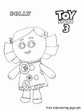 Dolly Coloring Pages Story Printable Toy Getdrawings Getcolorings Total Views sketch template