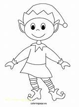 Elf Coloring Pages Christmas Printable Elves Cute Print Hat Boy Drawing Sheets Easy Printables Evles Colouring Templates Ornaments Kids Shelf sketch template