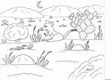Kangaroo Desert Coloring Rat Pages Robin Great sketch template